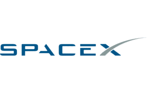 space x logo