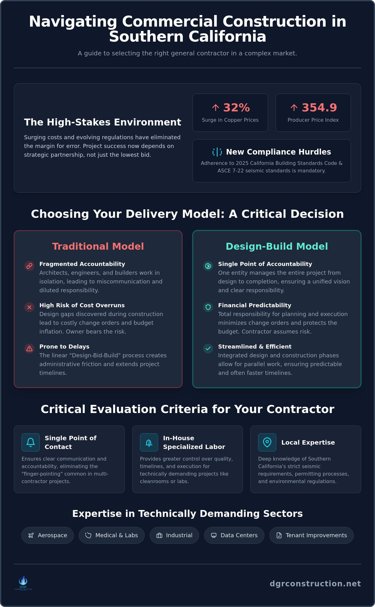 Choosing the Right Commercial General Contractors: A 2026 Strategy Guide