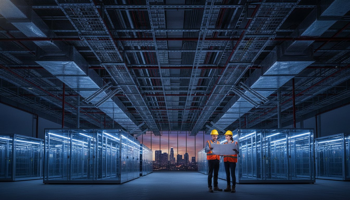 You are currently viewing Data Center Ceiling Construction: Engineering Structural Reliability for 2026