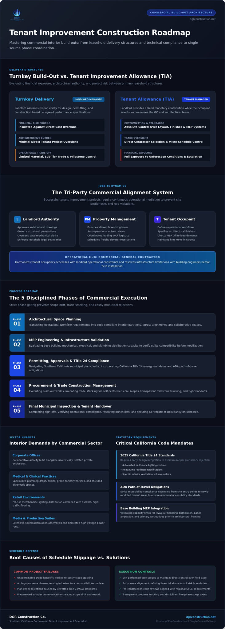 Tenant Improvement Construction: The Complete Commercial Build-Out Guide (2026)