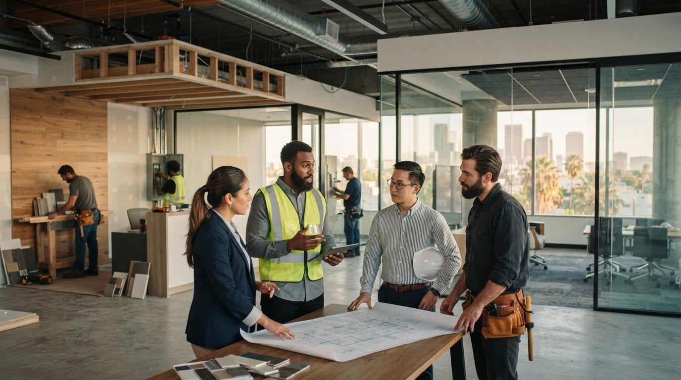 You are currently viewing Commercial Interior Build-Out in Los Angeles: From Design Through Occupancy