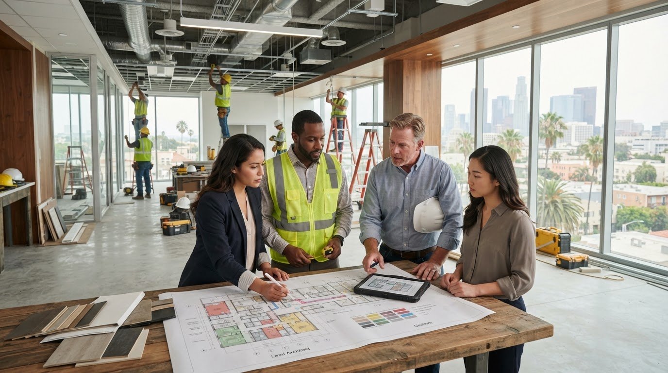 You are currently viewing Office Tenant Improvement Checklist in Los Angeles: A 2026 Guide